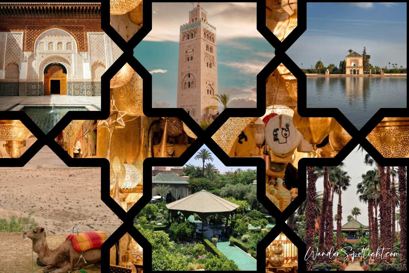 Best places to visit in Marrakech