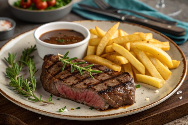 Best French Dishes- Steak Frites